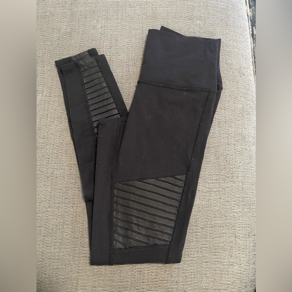 Alo Yoga High Rise Moto Leggings